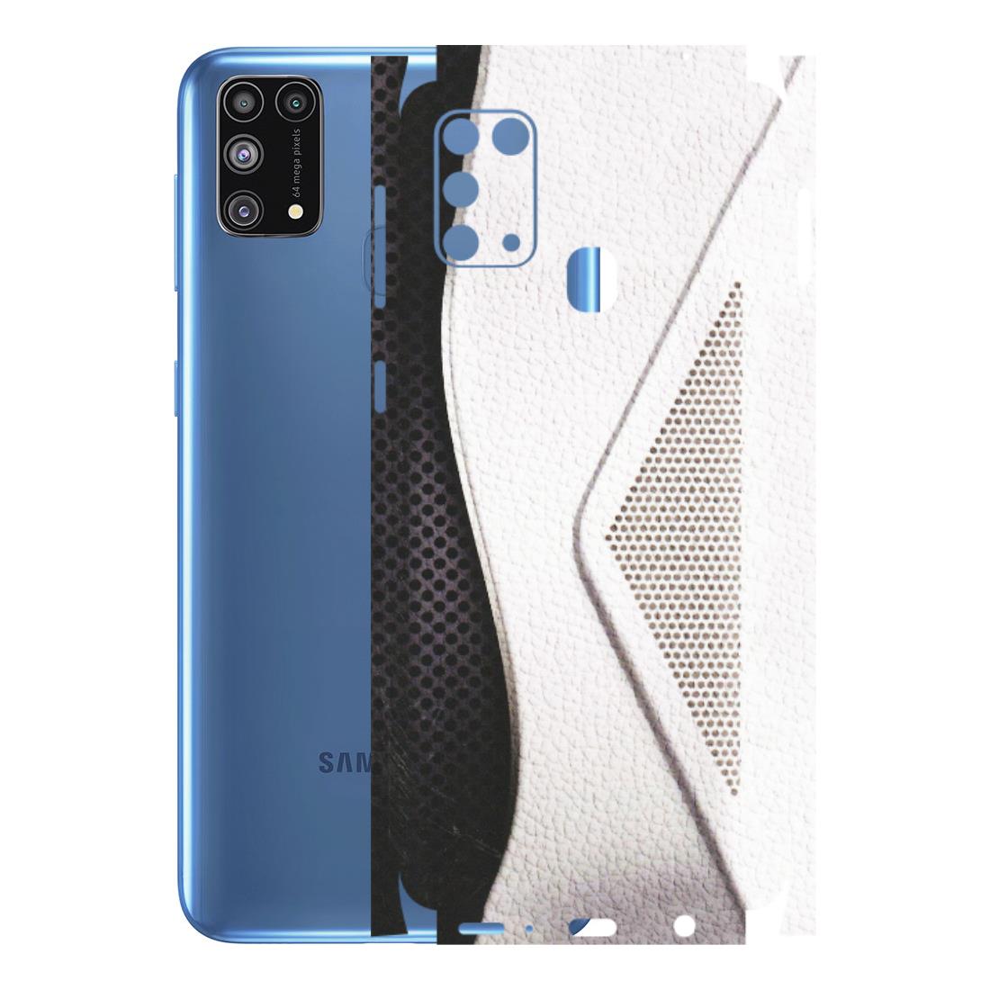Samsung M/F/Note/Flip and C Phone Skins (All Models) - Black And White Iconic Convoy - Matte Finish (M-149) Samsung Galaxy M31