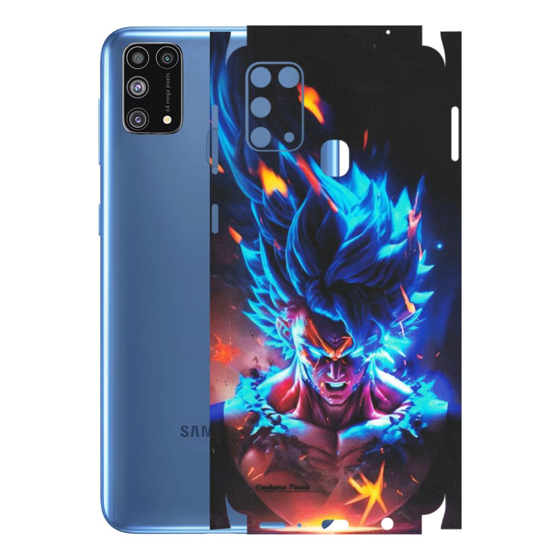 Samsung M/F/Note/Flip and C Phone Skins (All Models) - Angry Goku Dragon Ball Anime - Matte Finish (M-150) Samsung Galaxy M31
