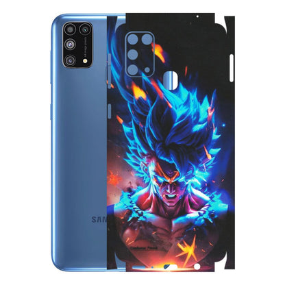 Samsung M/F/Note/Flip and C Phone Skins (All Models) - Angry Goku Dragon Ball Anime - Matte Finish (M-150) Samsung Galaxy M31