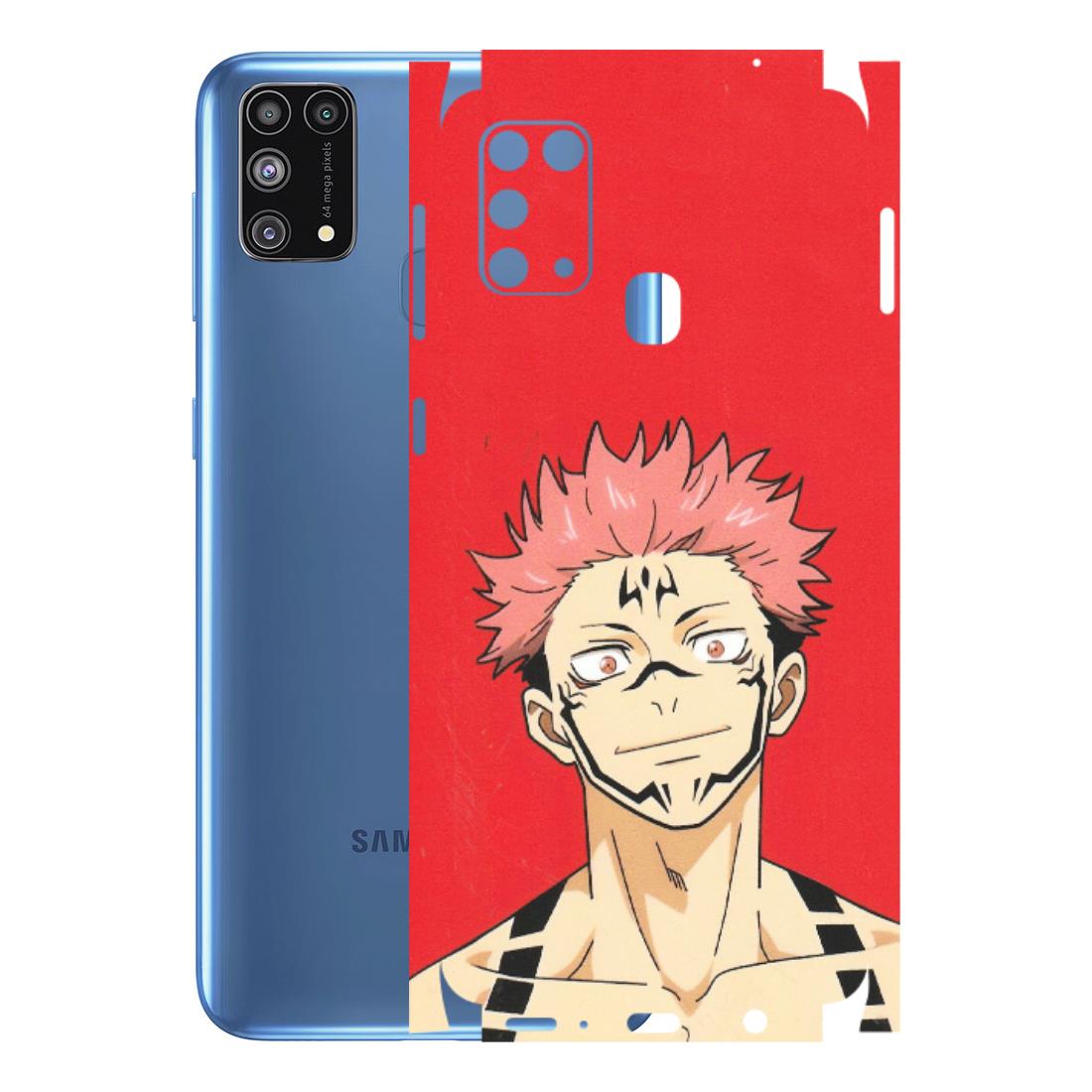 Samsung M/F/Note/Flip and C Phone Skins (All Models) - Ryomen Sukuna Fun Anime - Matte Finish (M-153) Samsung Galaxy M31