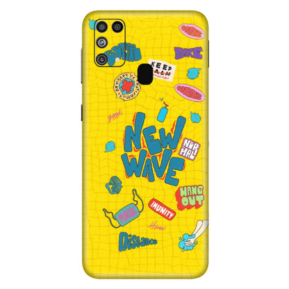 Samsung M/F/Note/Flip and C Phone Skins (All Models) - New Wave Life - Matte Finish (M-17) Samsung Galaxy M31