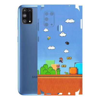 Samsung M/F/Note/Flip and C Phone Skins (All Models) - Mario Game Scene - Matte Finish (M-24) Samsung Galaxy M31