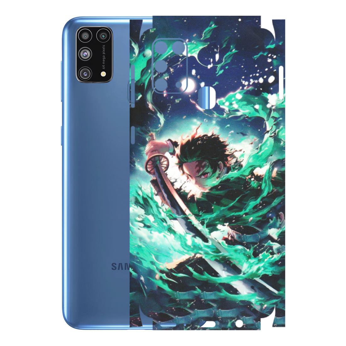 Samsung M/F/Note/Flip and C Phone Skins (All Models) - Sword Fighter Anime - Matte Finish (M-29) Samsung Galaxy M31