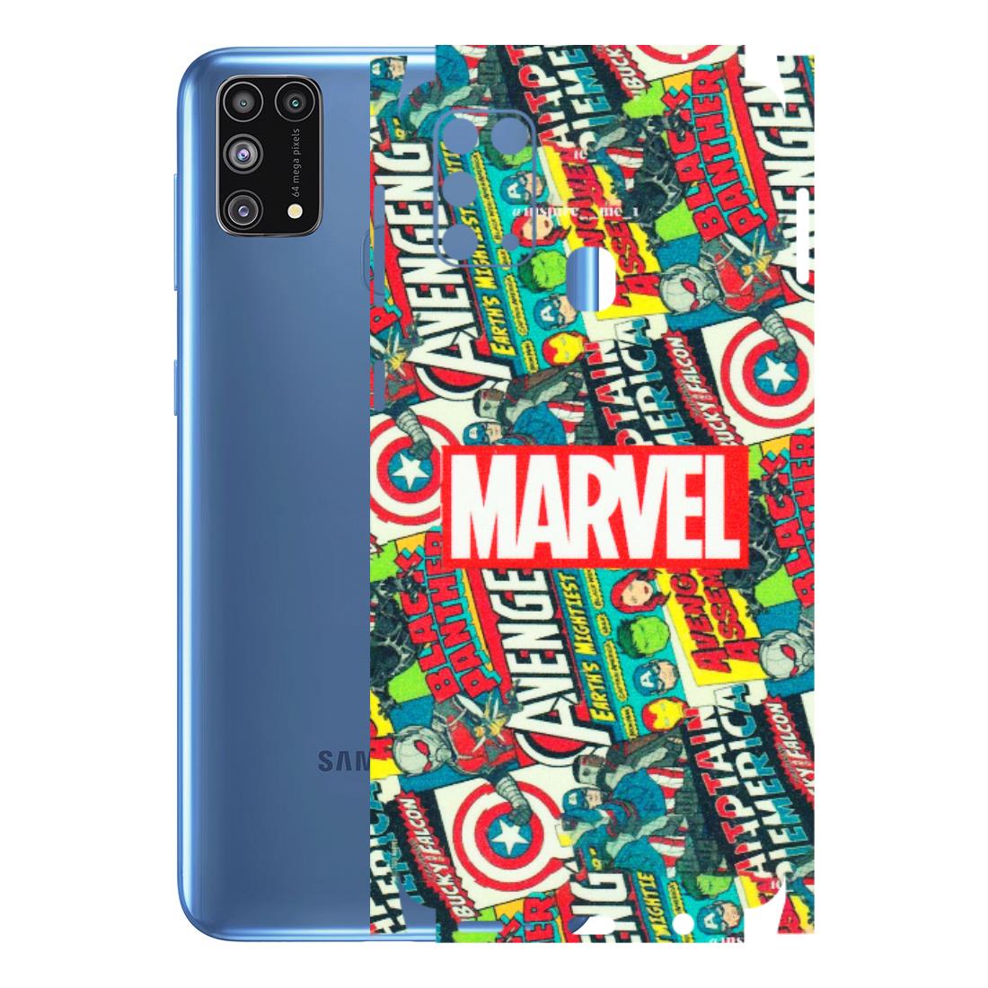 Samsung M/F/Note/Flip and C Phone Skins (All Models) - Marvel Comic Lover - Matte Finish (M-30) Samsung Galaxy M31