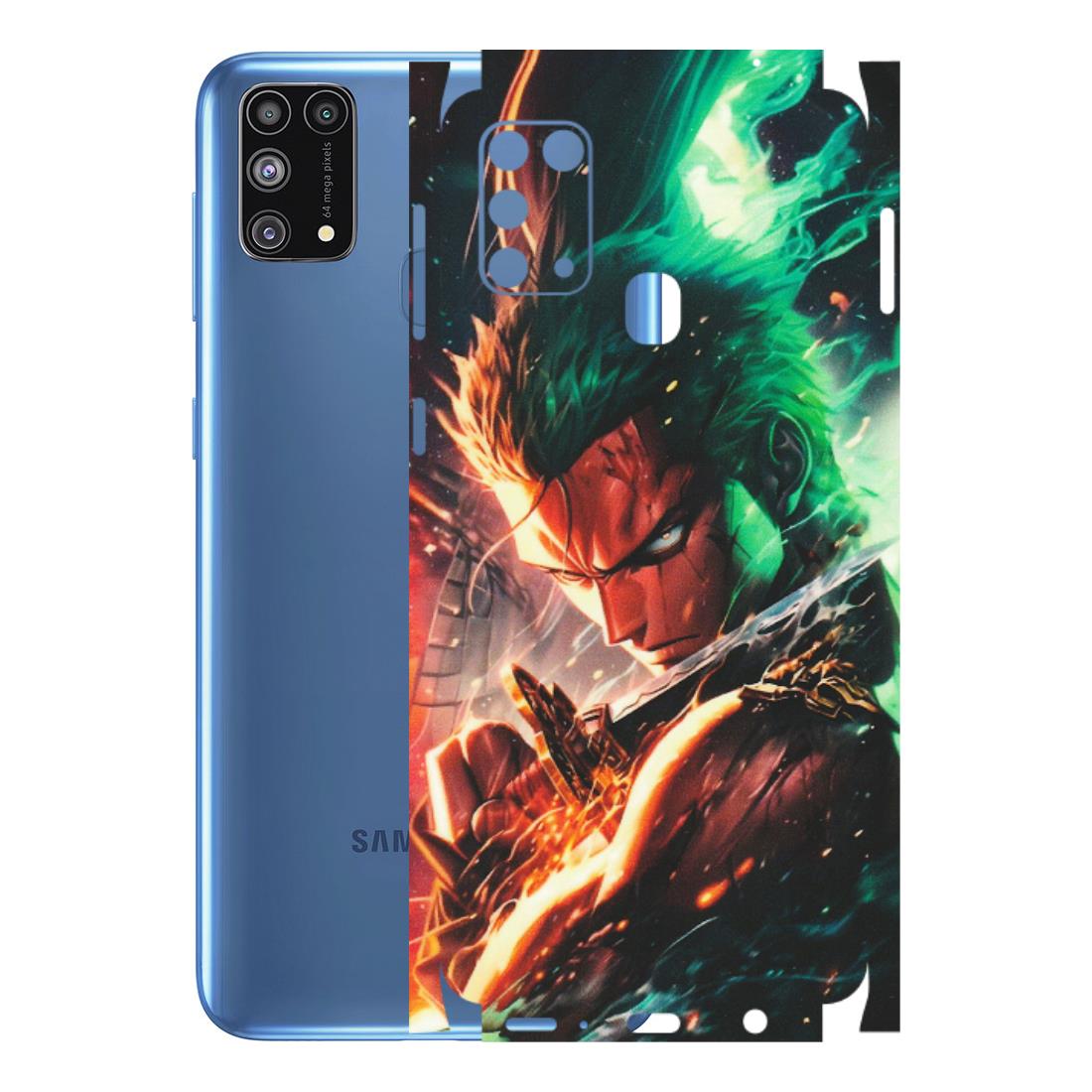 Samsung M/F/Note/Flip and C Phone Skins (All Models) - Anime Gojo Sword - Matte Finish (M-32) Samsung Galaxy M31