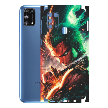 Samsung M/F/Note/Flip and C Phone Skins (All Models) - Anime Gojo Sword - Matte Finish (M-32) Samsung Galaxy M31
