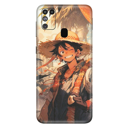 Samsung M/F/Note/Flip and C Phone Skins (All Models) - Anime Character Smile - Matte Finish (M-33) Samsung Galaxy M31