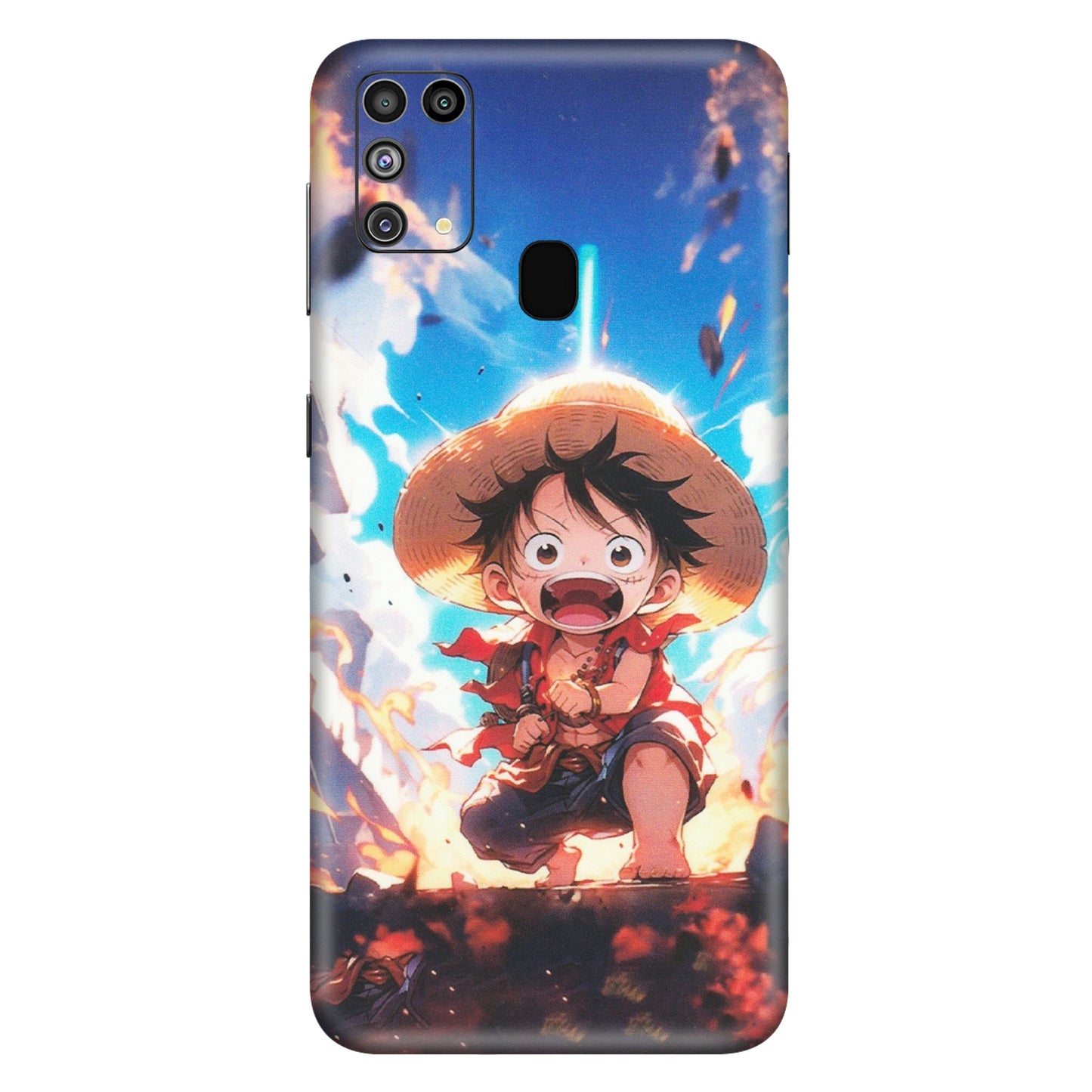Samsung M/F/Note/Flip and C Phone Skins (All Models) - Toon One Piece Cute Character - Matte Finish (M-35) Samsung Galaxy M31