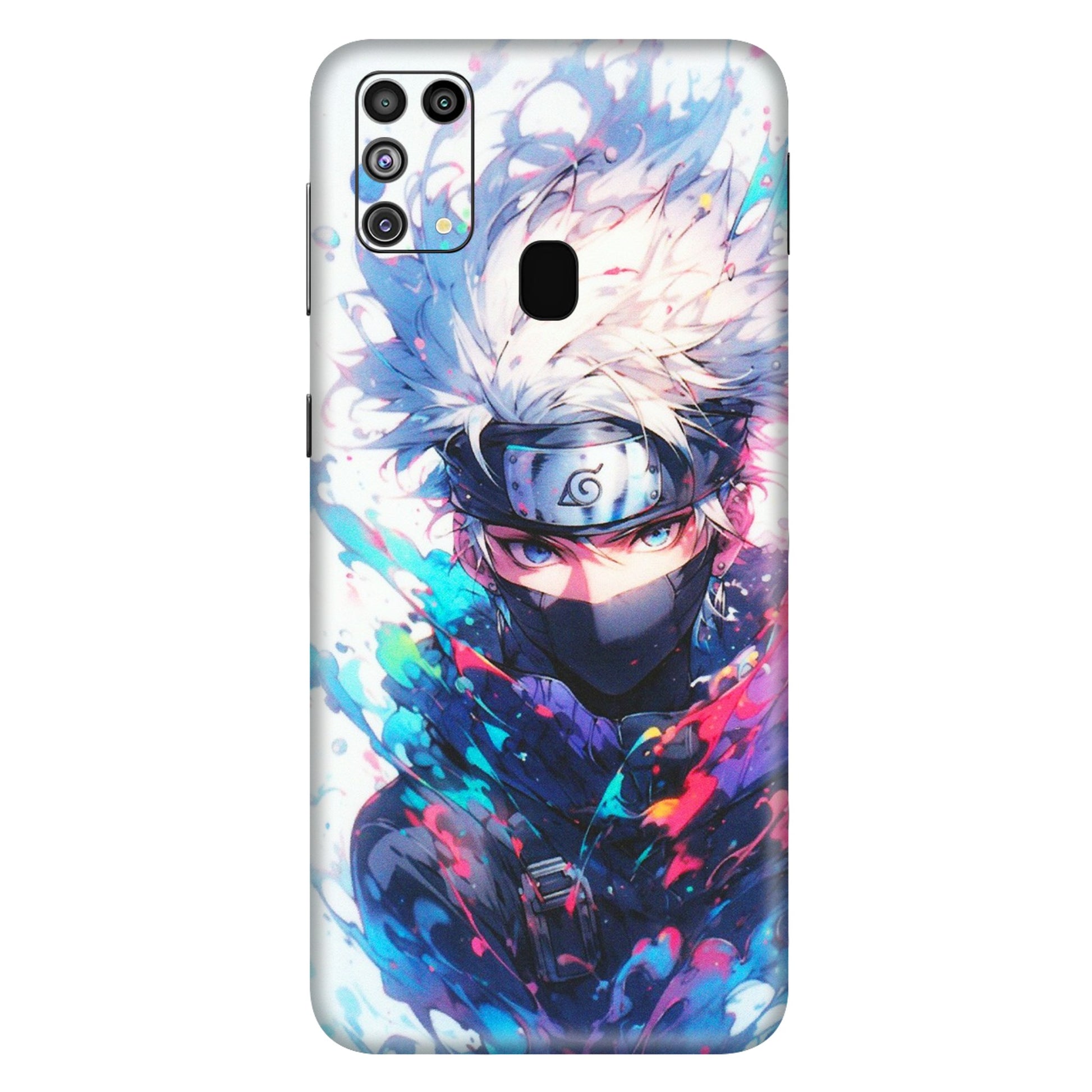 Samsung M/F/Note/Flip and C Phone Skins (All Models) - Naruto Face Mask - Matte Finish (M-03) Samsung Galaxy M31