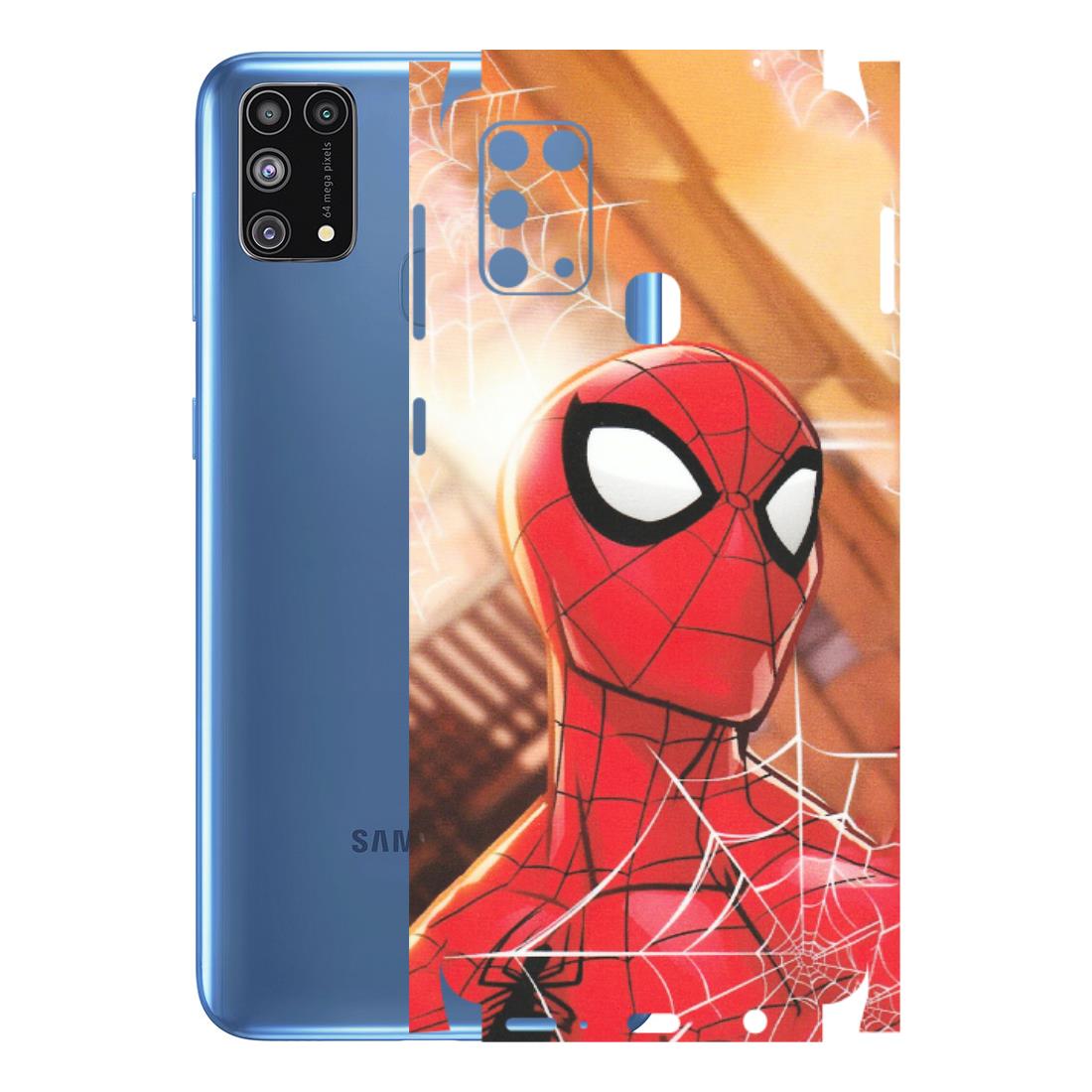 Samsung M/F/Note/Flip and C Phone Skins (All Models) - Spiderman Face New - Matte Finish (M-41) Samsung Galaxy M31