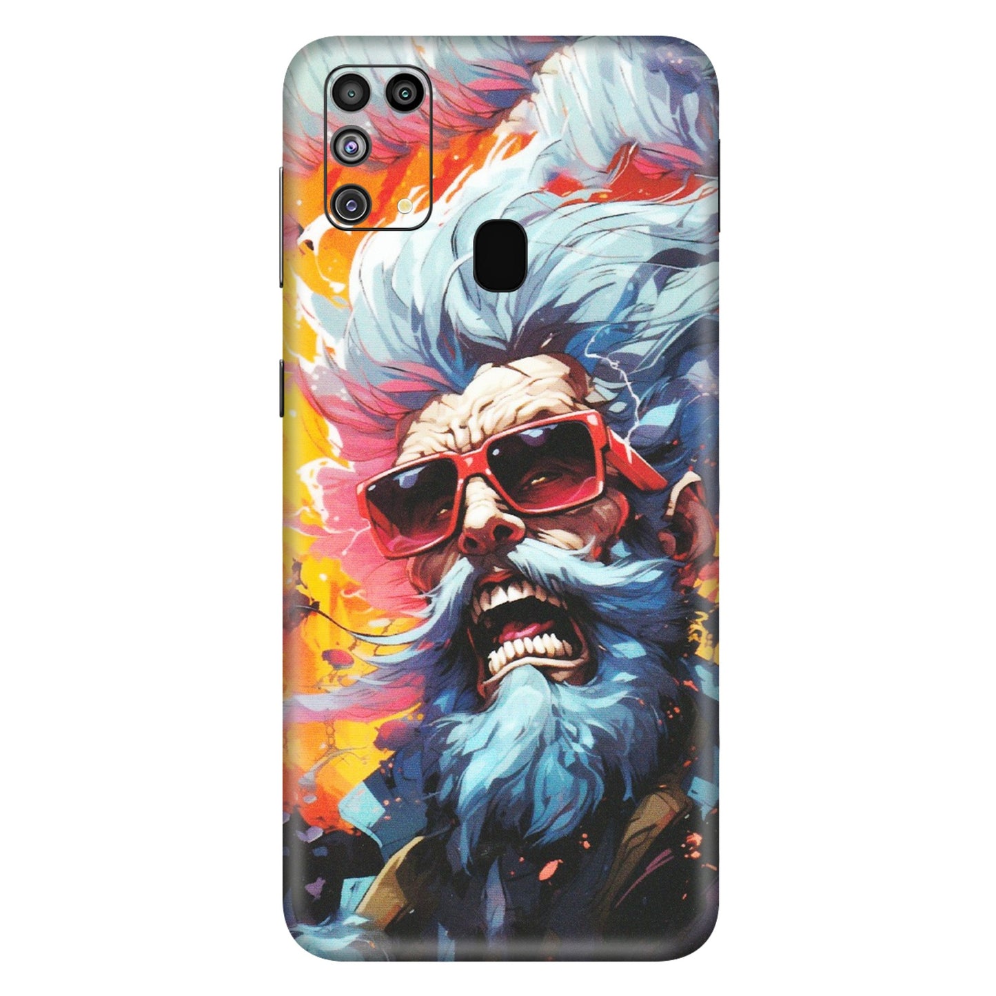 Samsung M/F/Note/Flip and C Phone Skins (All Models) - Daddy Cool Character - Matte Finish (M-43) Samsung Galaxy M31