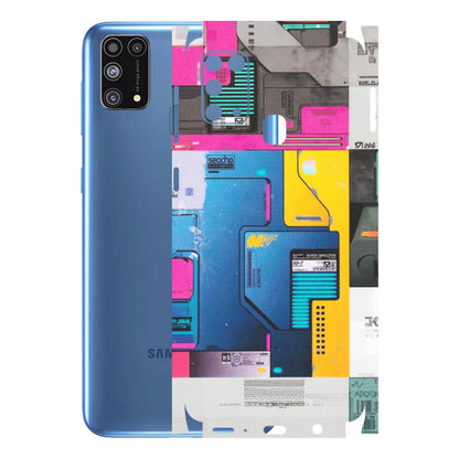 Samsung M/F/Note/Flip and C Phone Skins (All Models) - Colourfull Motherboard Internals - Matte Finish (M-55) Samsung Galaxy M31