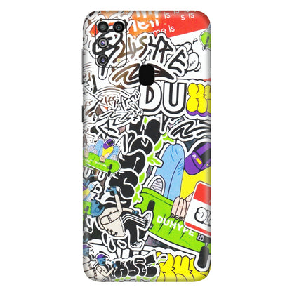 Samsung M/F/Note/Flip and C Phone Skins (All Models) - Dope Graffiti - Matte Finish (M-61) Samsung Galaxy M31