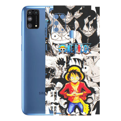 Samsung M/F/Note/Flip and C Phone Skins (All Models) - One Piece B&W - Matte Finish (M-63) Samsung Galaxy M31