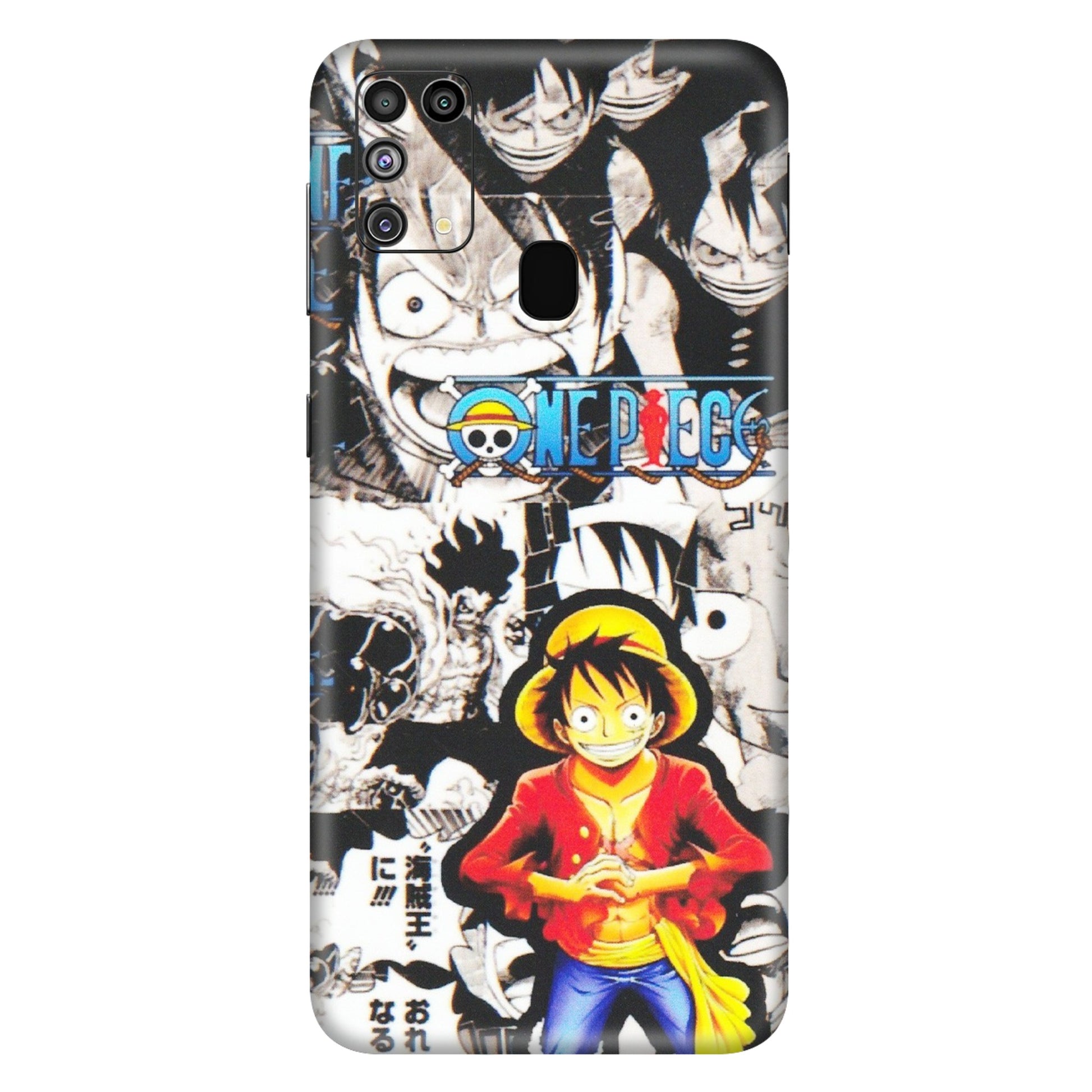 Samsung M/F/Note/Flip and C Phone Skins (All Models) - One Piece B&W - Matte Finish (M-63) Samsung Galaxy M31