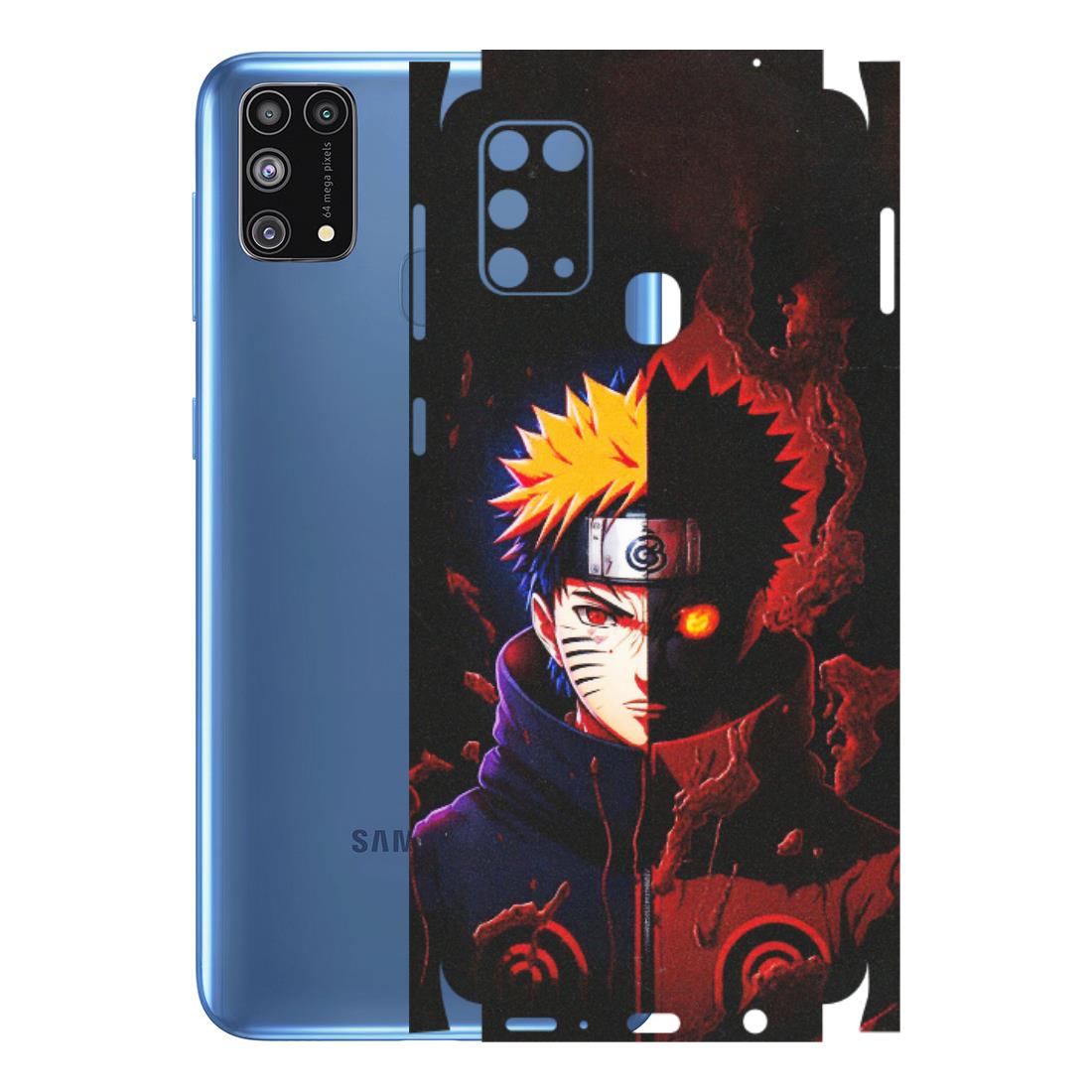 Samsung M/F/Note/Flip and C Phone Skins (All Models) - Naruto X Evil - Matte Finish (M-70) Samsung Galaxy M31