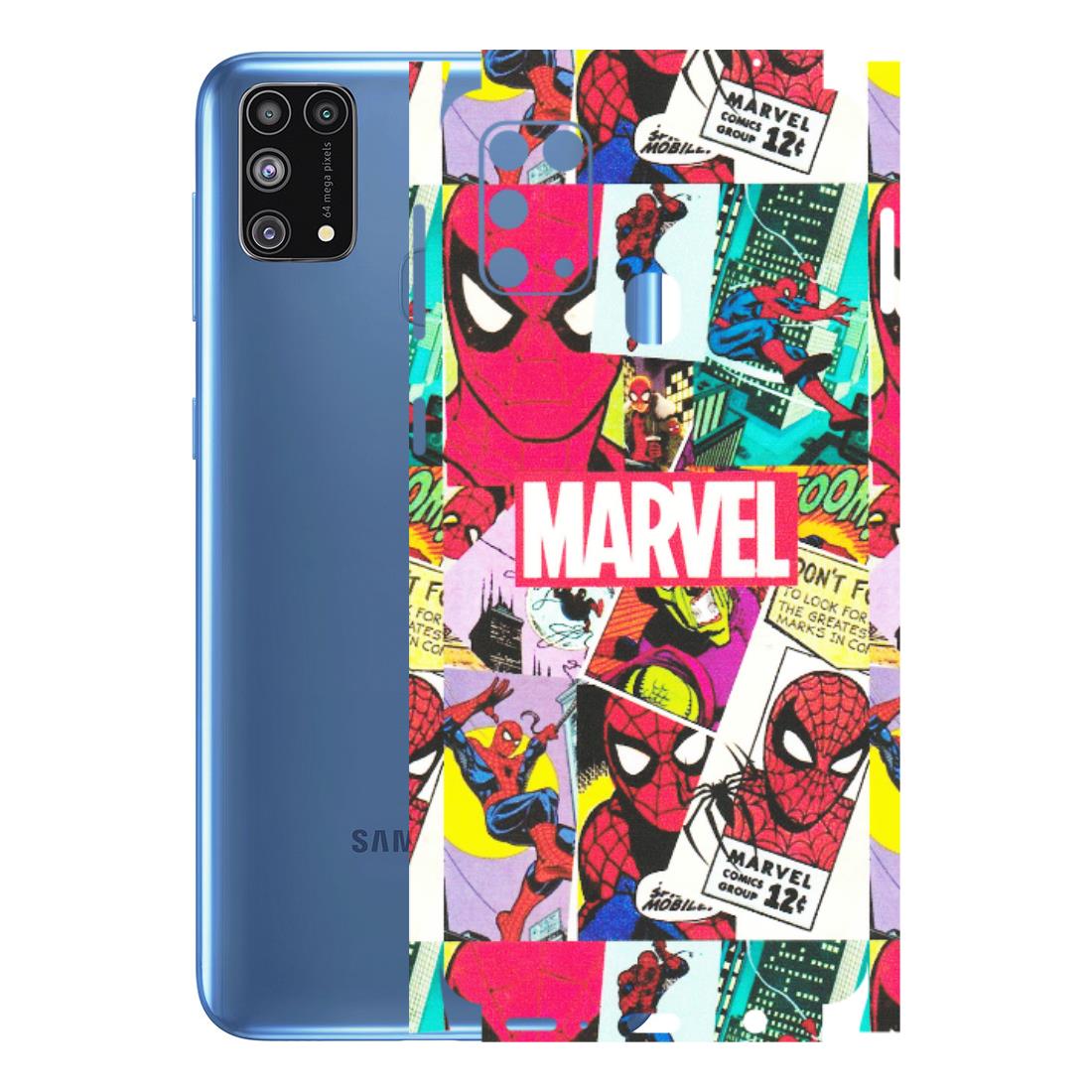 Samsung M/F/Note/Flip and C Phone Skins (All Models) - Marvel Comic Spiderman Grafitti - Matte Finish (M-72) Samsung Galaxy M31