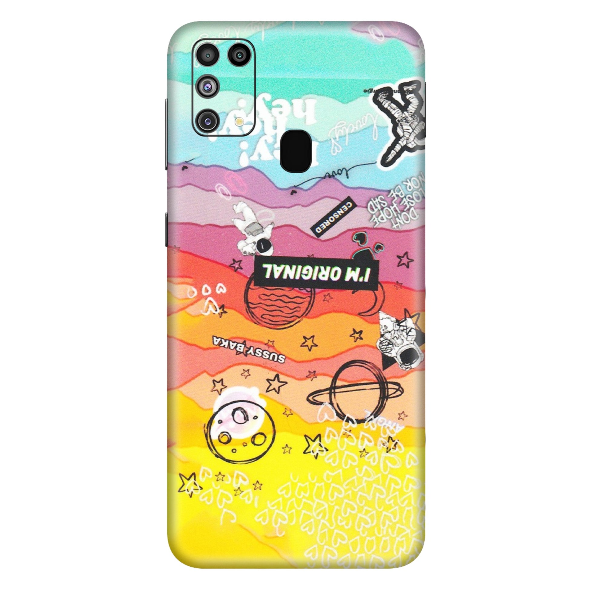 Samsung M/F/Note/Flip and C Phone Skins (All Models) - The Original Astronaut - Matte Finish (M-79) Samsung Galaxy M31