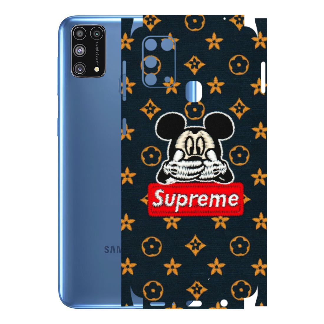 Samsung M/F/Note/Flip and C Phone Skins (All Models) - Mickey Supreme - Matte Finish (M-83) Samsung Galaxy M31