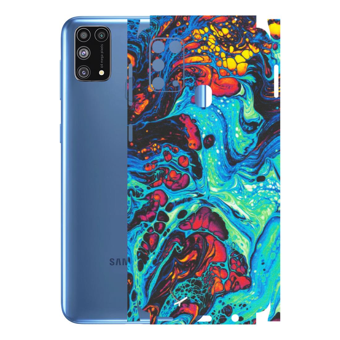 Samsung M/F/Note/Flip and C Phone Skins (All Models) - Majestic Galactic Marbel - Matte Finish (M-85) Samsung Galaxy M31