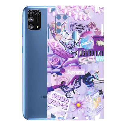 Samsung M/F/Note/Flip and C Phone Skins (All Models) - Supreme Purple Magic - Matte Finish (M-88) Samsung Galaxy M31