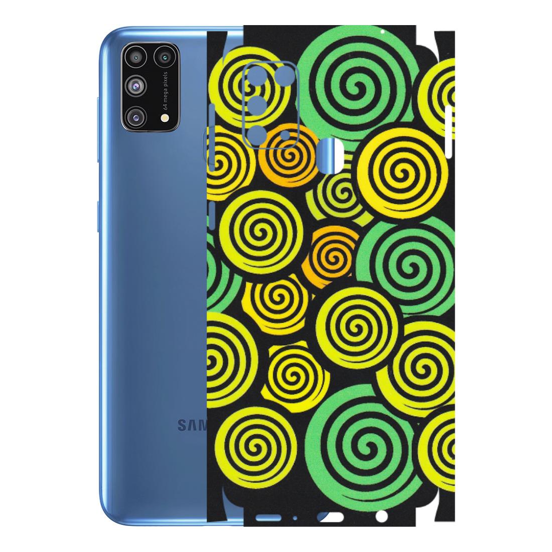 Samsung M/F/Note/Flip and C Phone Skins (All Models) - Crazy Spiral - Matte Finish (M-91) Samsung Galaxy M31