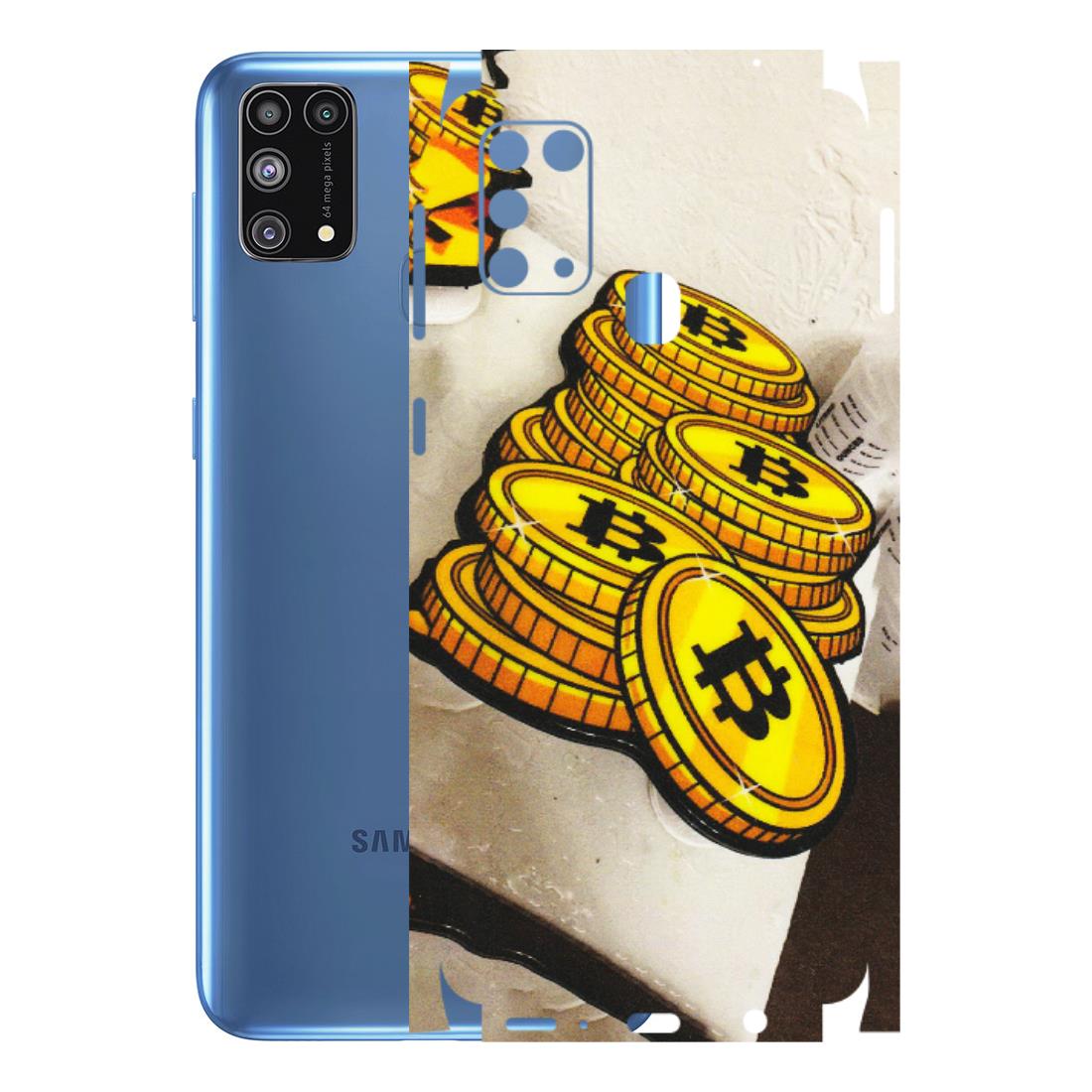 Samsung M/F/Note/Flip and C Phone Skins (All Models) - Billionaire Bitcoin Collection - Matte Finish (M-92) Samsung Galaxy M31