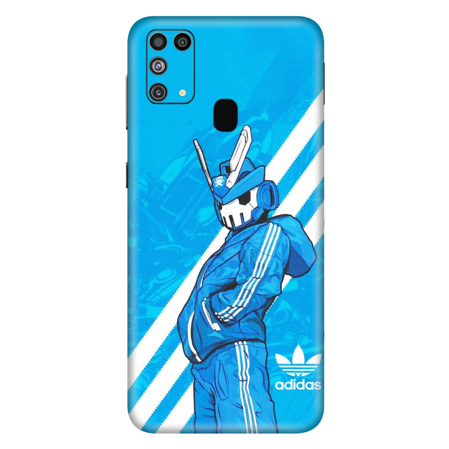 Samsung M/F/Note/Flip and C Phone Skins (All Models) - Battle of Adidas - Matte Finish (M-98) Samsung Galaxy M31