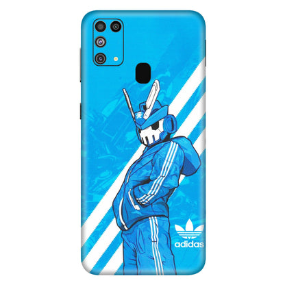Samsung M/F/Note/Flip and C Phone Skins (All Models) - Battle of Adidas - Matte Finish (M-98) Samsung Galaxy M31