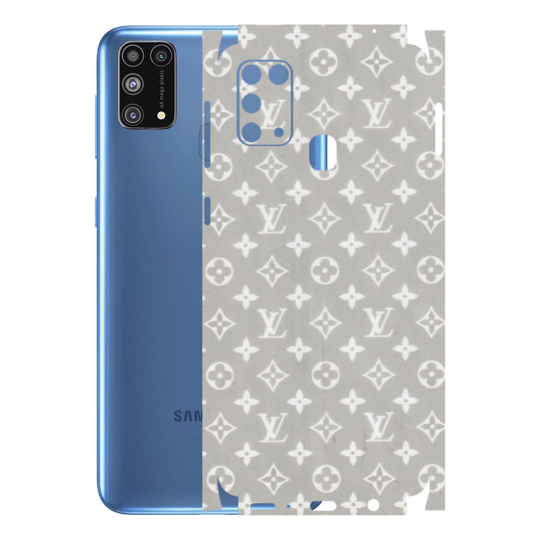 Samsung M/F/Note/Flip and C Phone Skins (All Models) - Luxury Brands Logo - Transparent Finish (T-07) Samsung Galaxy M31