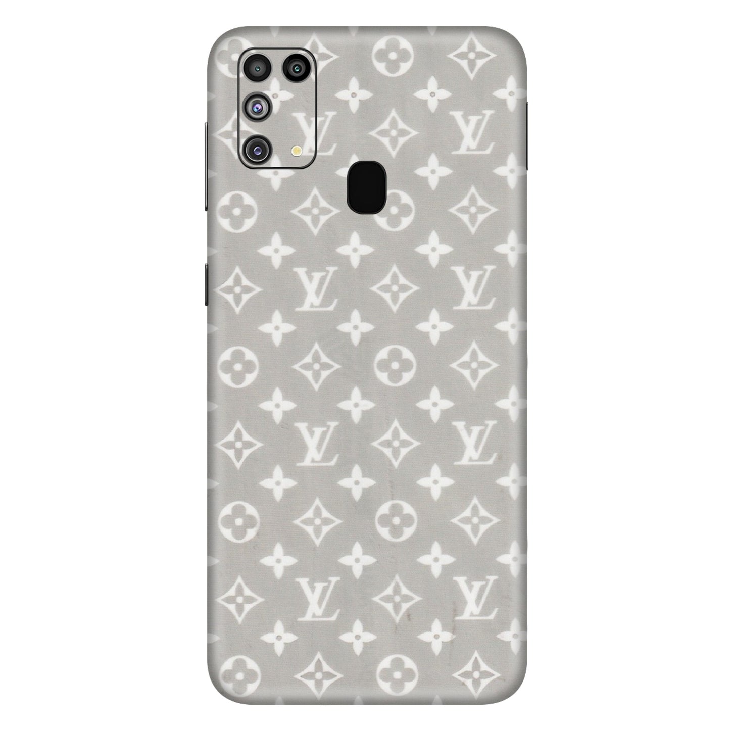 Samsung M/F/Note/Flip and C Phone Skins (All Models) - Luxury Brands Logo - Transparent Finish (T-07) Samsung Galaxy M31