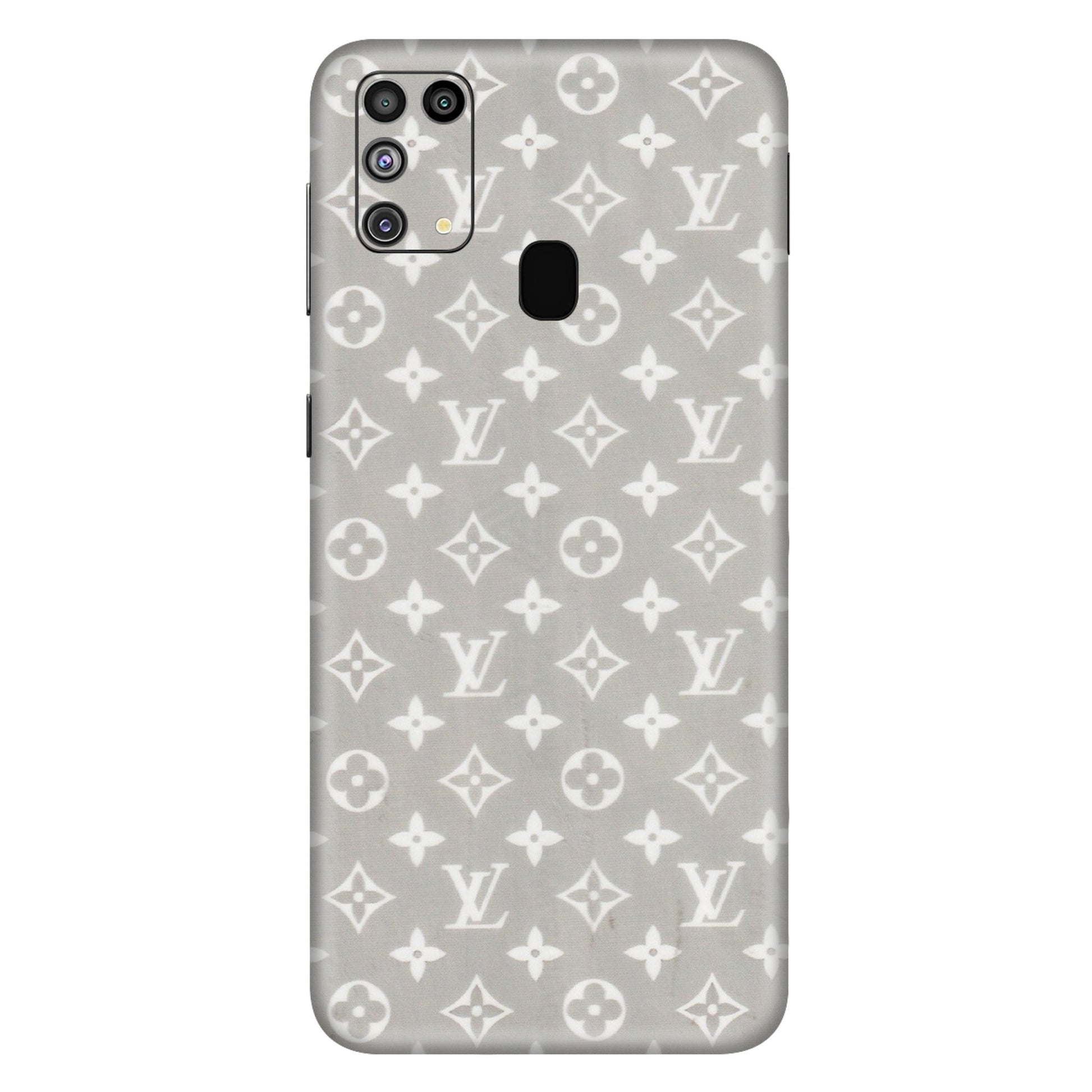 Samsung M/F/Note/Flip and C Phone Skins (All Models) - Luxury Brands Logo - Transparent Finish (T-07) Samsung Galaxy M31