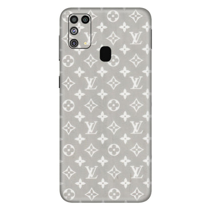 Samsung M/F/Note/Flip and C Phone Skins (All Models) - Luxury Brands Logo - Transparent Finish (T-07) Samsung Galaxy M31