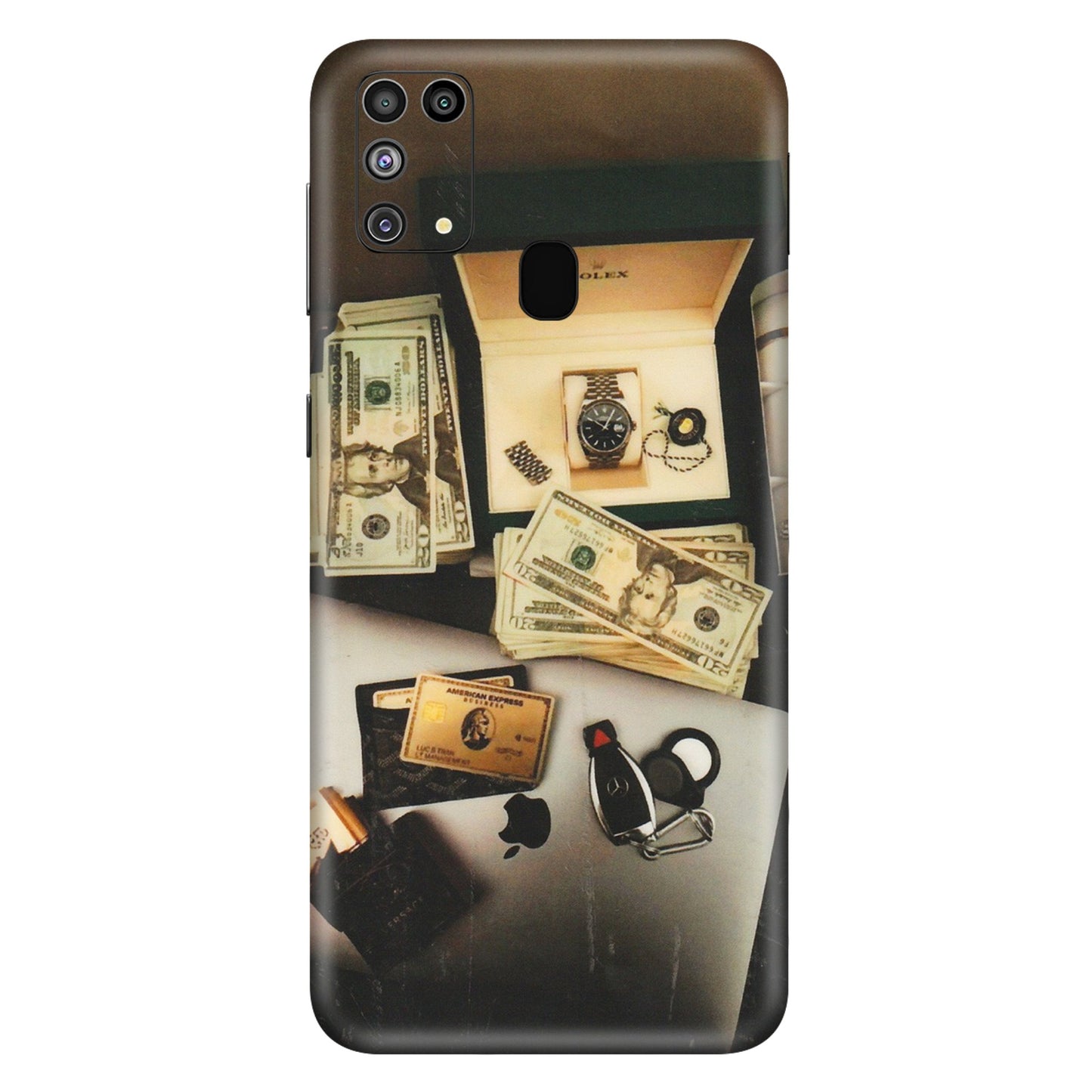 Samsung M/F/Note/Flip and C Phone Skins (All Models) - Luxury Lifestyle - Transparent Finish (T-11) Samsung Galaxy M31