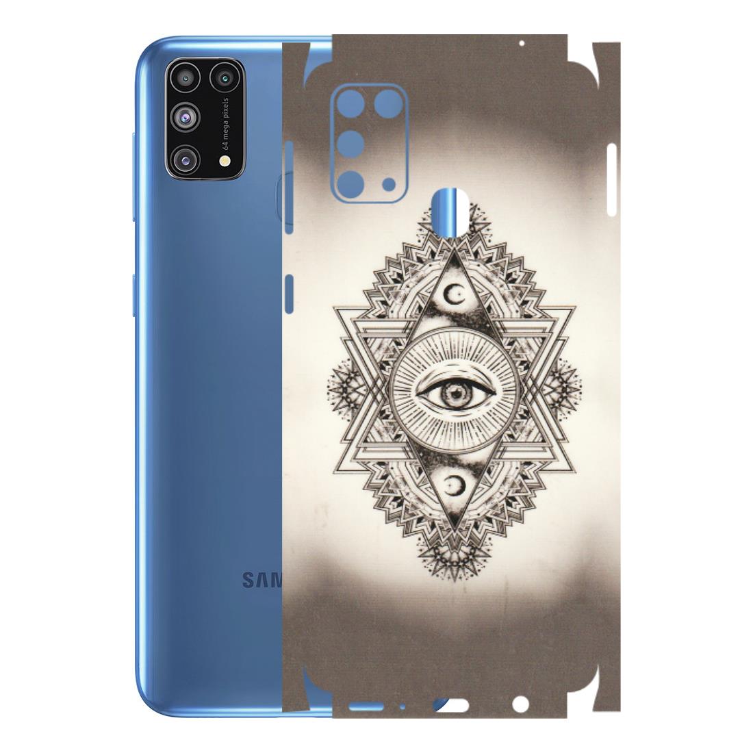 Samsung M/F/Note/Flip and C Phone Skins (All Models) - Illuminati Great Eye - Transparent Finish (T-14) Samsung Galaxy M31