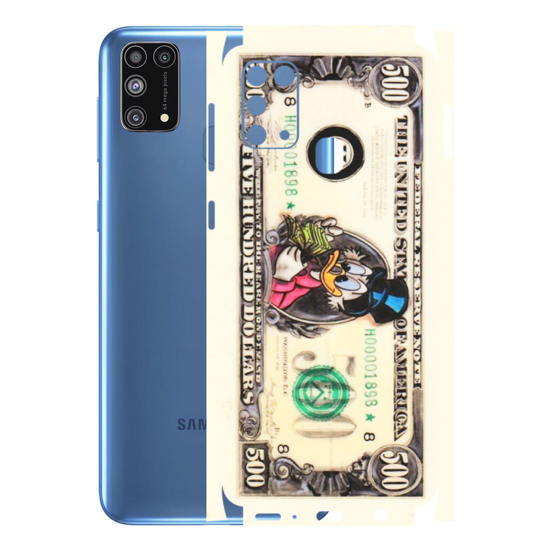Samsung M/F/Note/Flip and C Phone Skins (All Models) - Five Hundred Dollar Duck - Transparent Finish (T-15) Samsung Galaxy M31