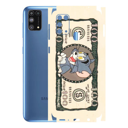 Samsung M/F/Note/Flip and C Phone Skins (All Models) - One Hundred Dollar Tom - Transparent Finish (T-16) Samsung Galaxy M31