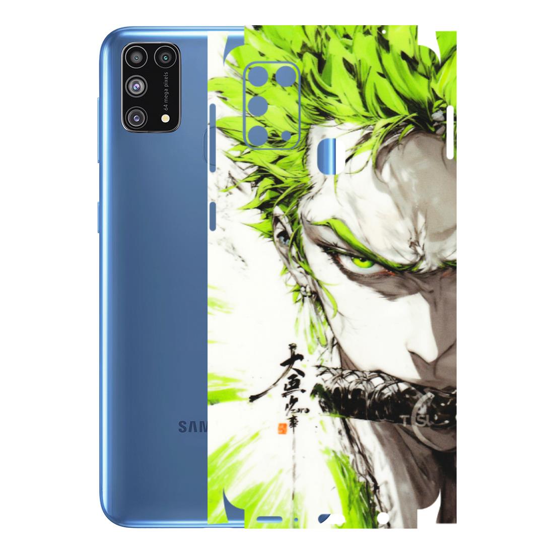 Samsung M/F/Note/Flip and C Phone Skins (All Models) - Roro Taku Anime - Transparent Finish (T-18) Samsung Galaxy M31