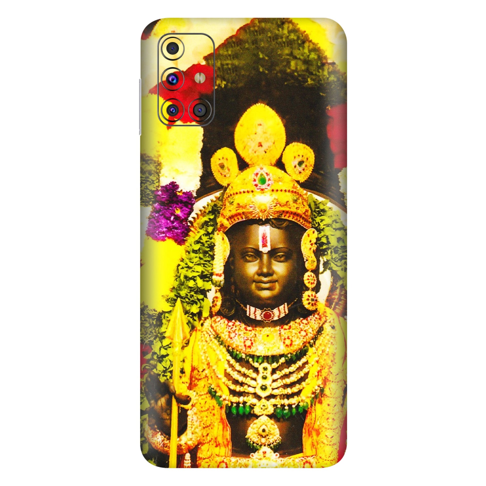 Samsung M/F/Note/Flip and C Phone Skins (All Models) - Ram Lalla Ayodhya - 3D Embossed Finish (L-103) Samsung Galaxy M31s