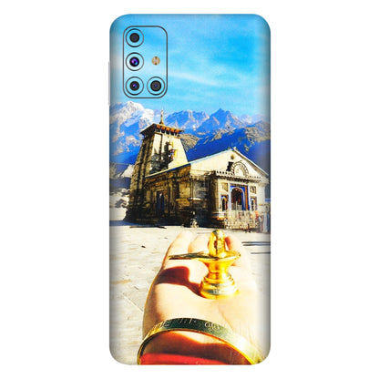 Samsung M/F/Note/Flip and C Phone Skins (All Models) - Beauty of Kedarnath - 3D Embossed Finish (L-108) Samsung Galaxy M31s