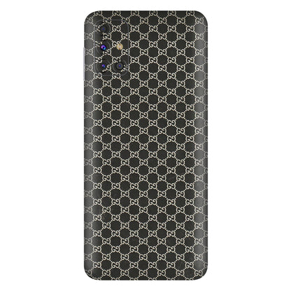 Samsung M/F/Note/Flip and C Phone Skins (All Models) - Black G Print - 3D Embossed Finish (L-109) Samsung Galaxy M31s