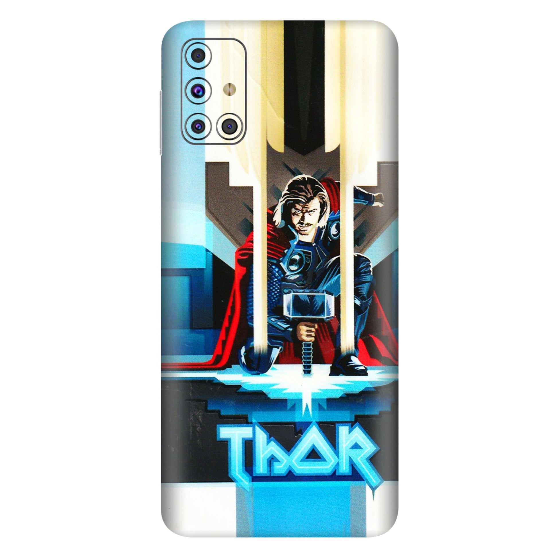 Samsung M/F/Note/Flip and C Phone Skins (All Models) - Thor - 3D Embossed Finish (L-137) Samsung Galaxy M31s