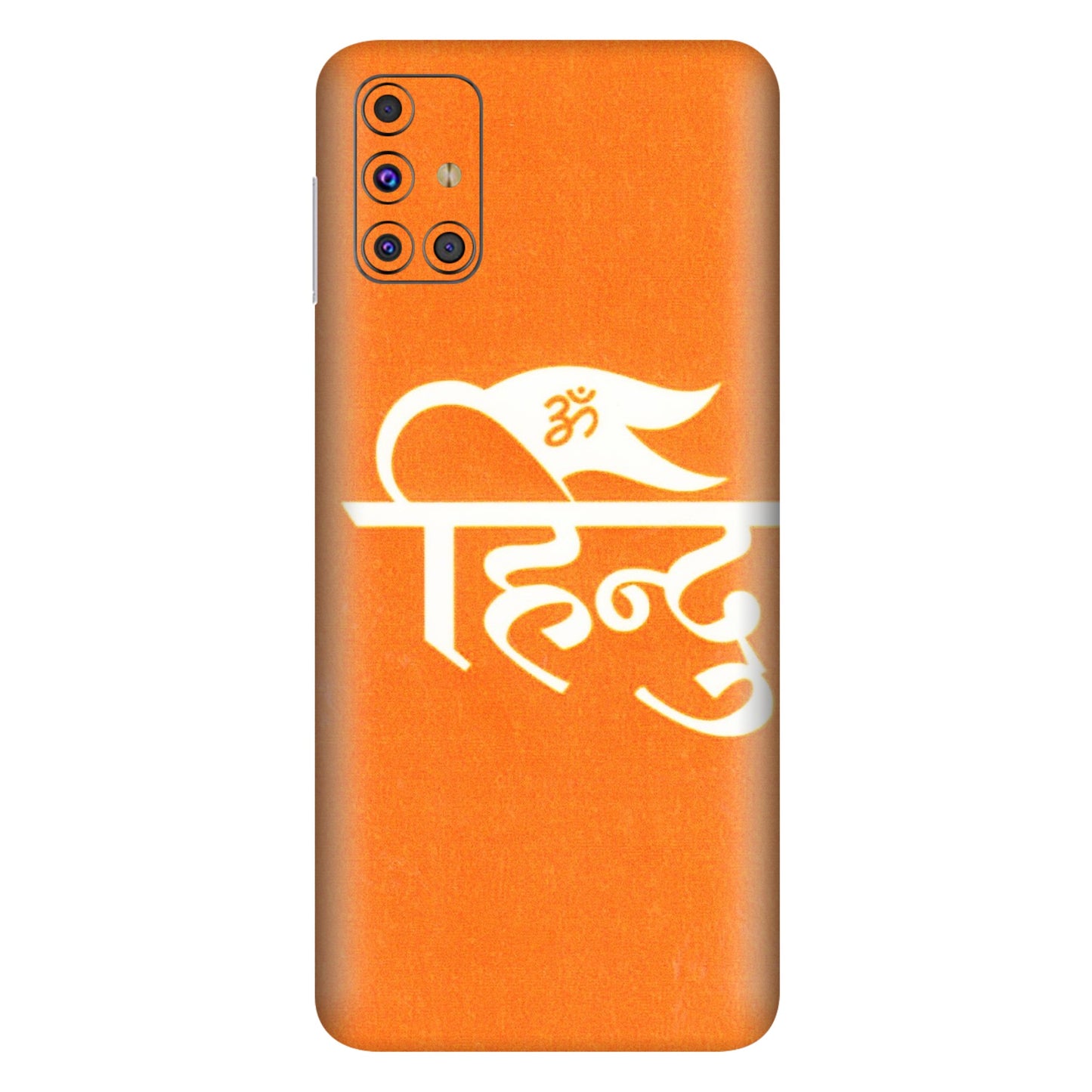 Samsung M/F/Note/Flip and C Phone Skins (All Models) - Hindu Kesari - 3D Embossed Finish (L-154) Samsung Galaxy M31s