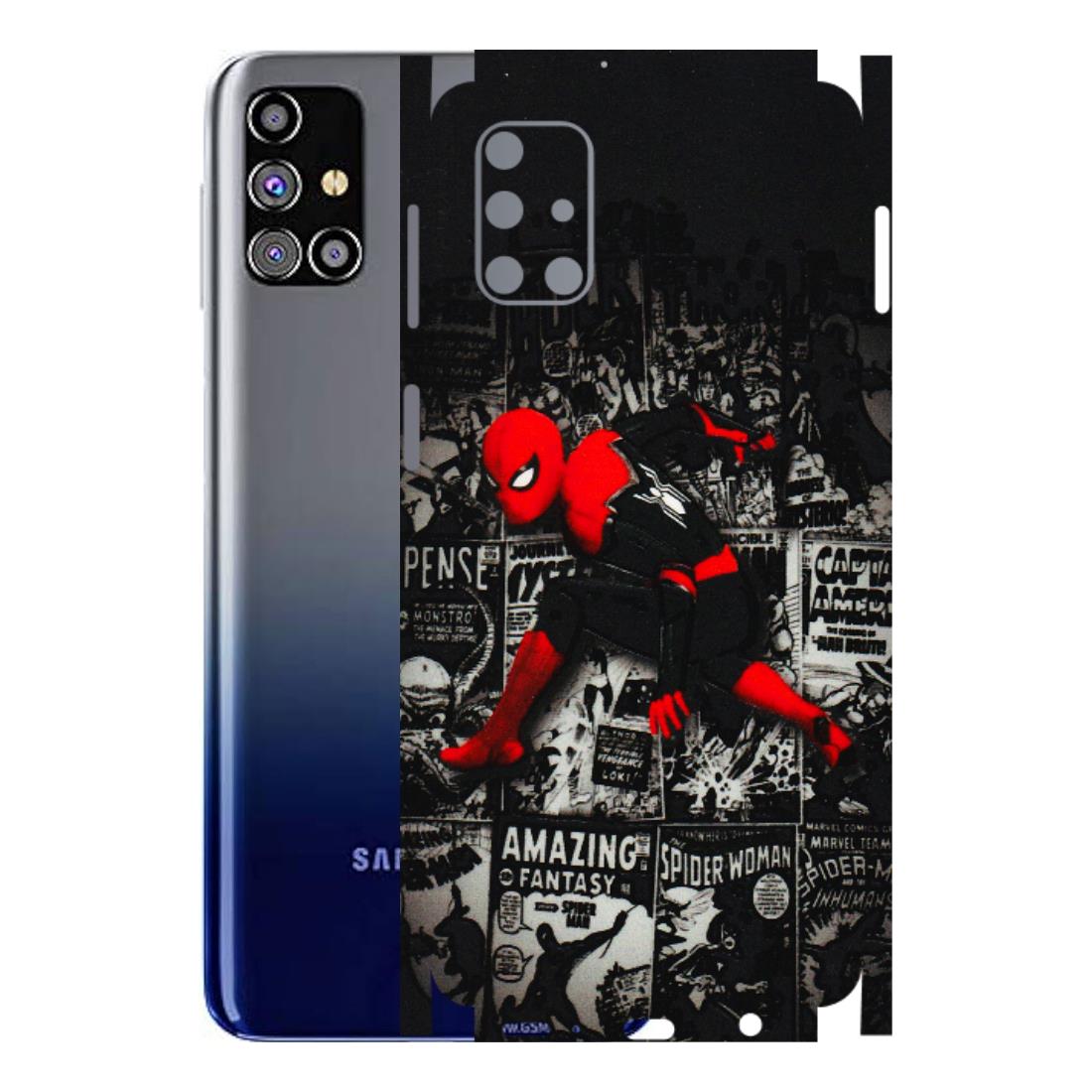 Samsung M/F/Note/Flip and C Phone Skins (All Models) - SpiderMan New - 3D Embossed Finish (L-162) Samsung Galaxy M31s