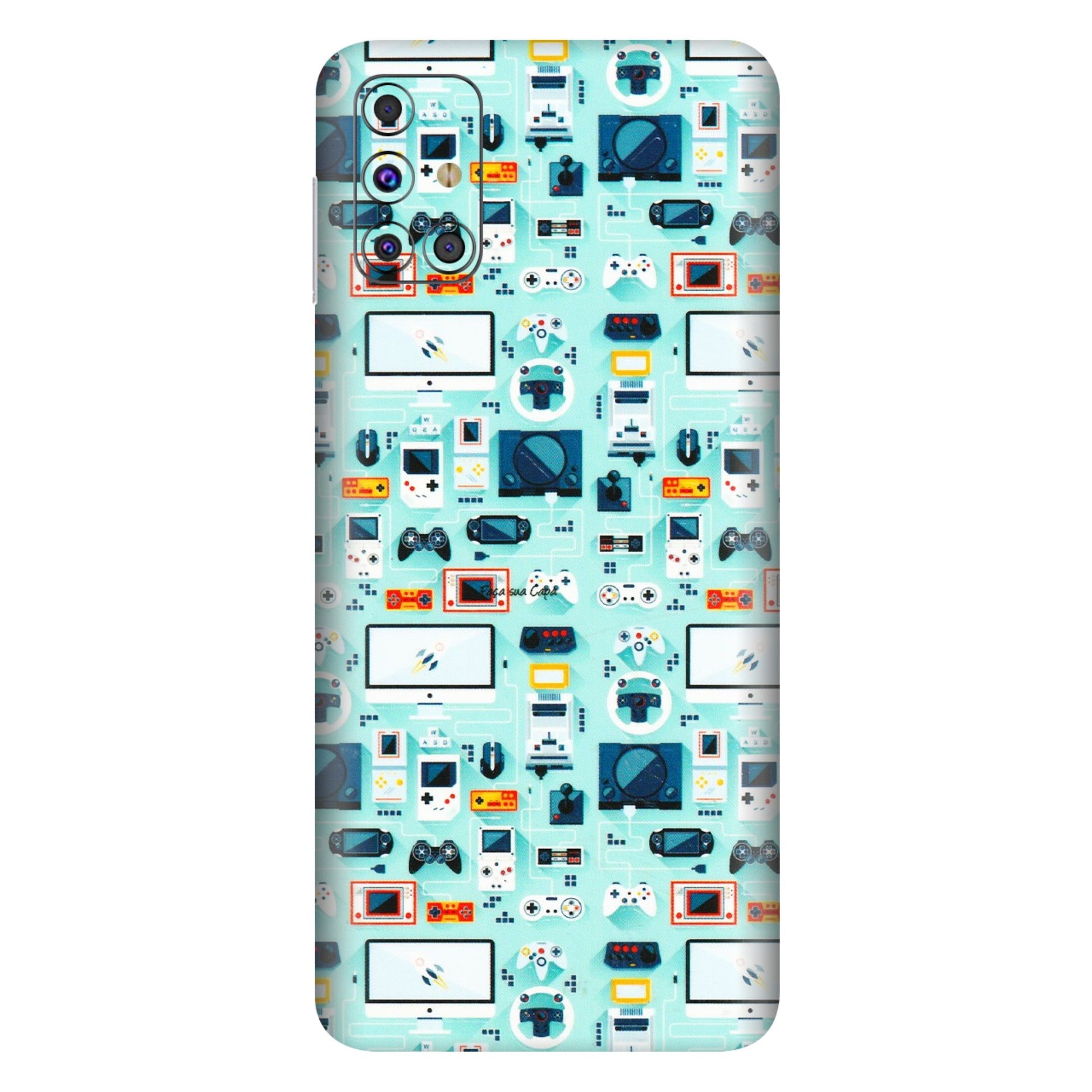 Samsung M/F/Note/Flip and C Phone Skins (All Models) - Gadgets Doodle - 3D Embossed Finish (L-184) Samsung Galaxy M31s