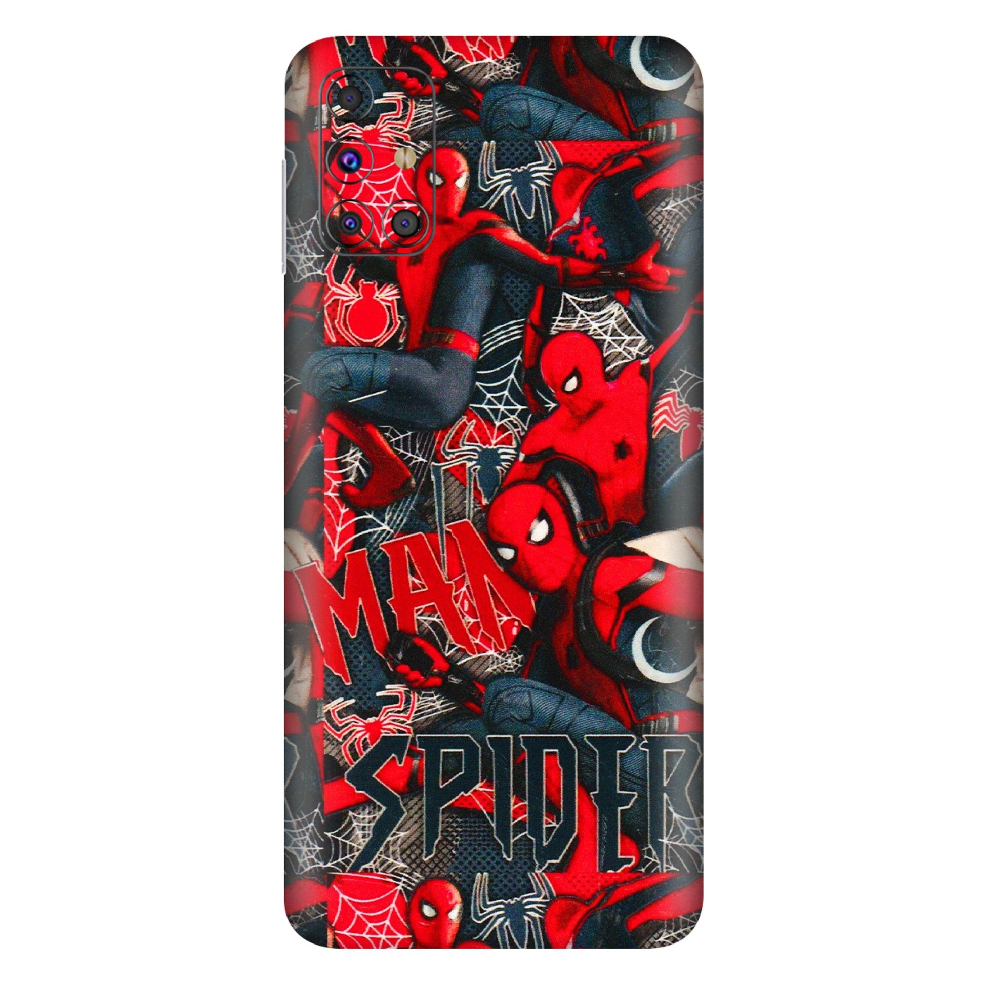 Samsung M/F/Note/Flip and C Phone Skins (All Models) - SpiderMan Cool - 3D Embossed Finish (L-188) Samsung Galaxy M31s