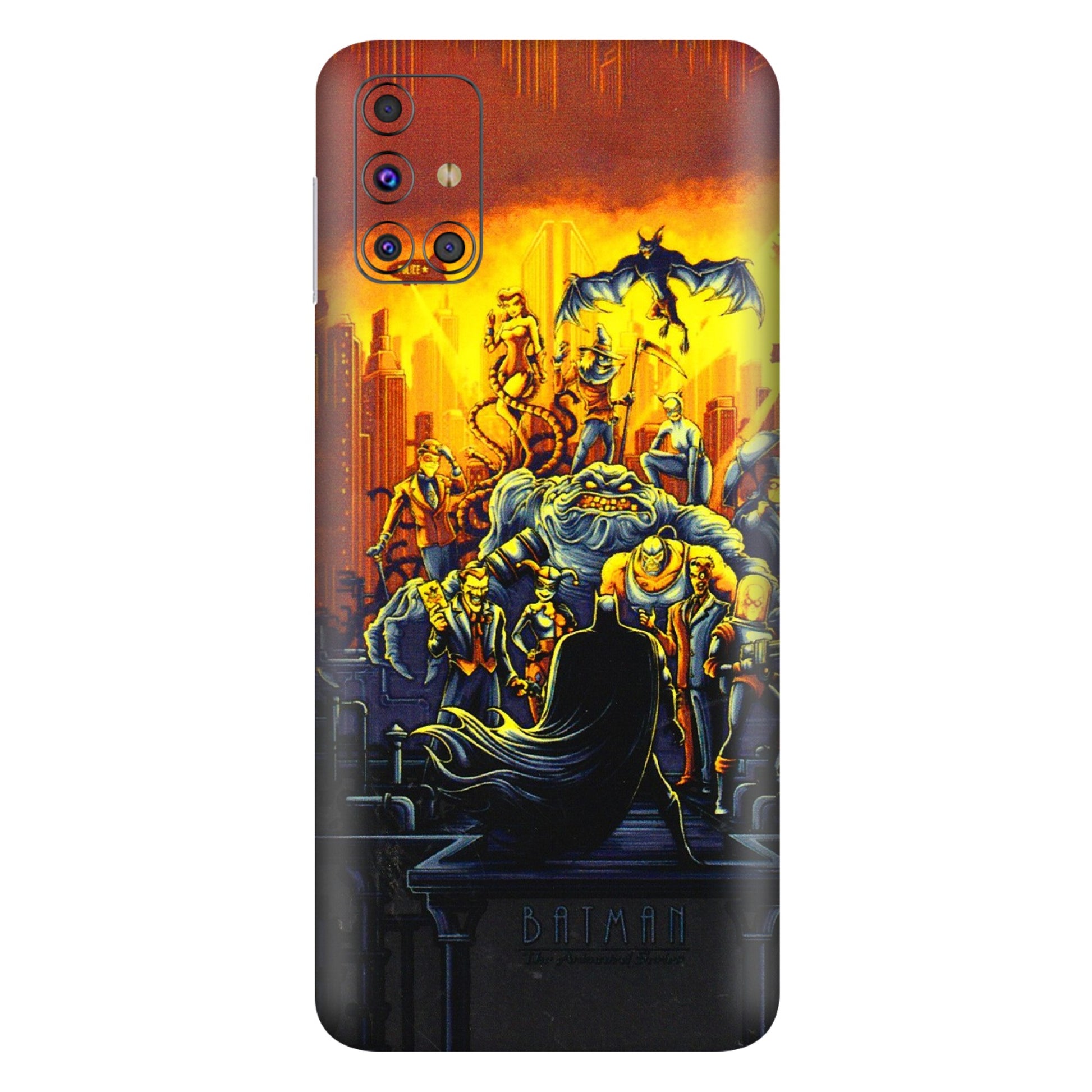 Samsung M/F/Note/Flip and C Phone Skins (All Models) - Games Doodles - 3D Embossed Finish (L-24) Samsung Galaxy M31s