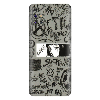 Samsung M/F/Note/Flip and C Phone Skins (All Models) - Never Have Love Anime - 3D Embossed Finish (L-260) Samsung Galaxy M31s
