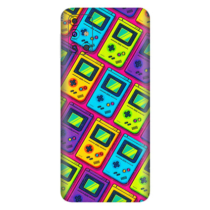 Samsung M/F/Note/Flip and C Phone Skins (All Models) - Gameboy Colourful - 3D Embossed Finish (L-266) Samsung Galaxy M31s