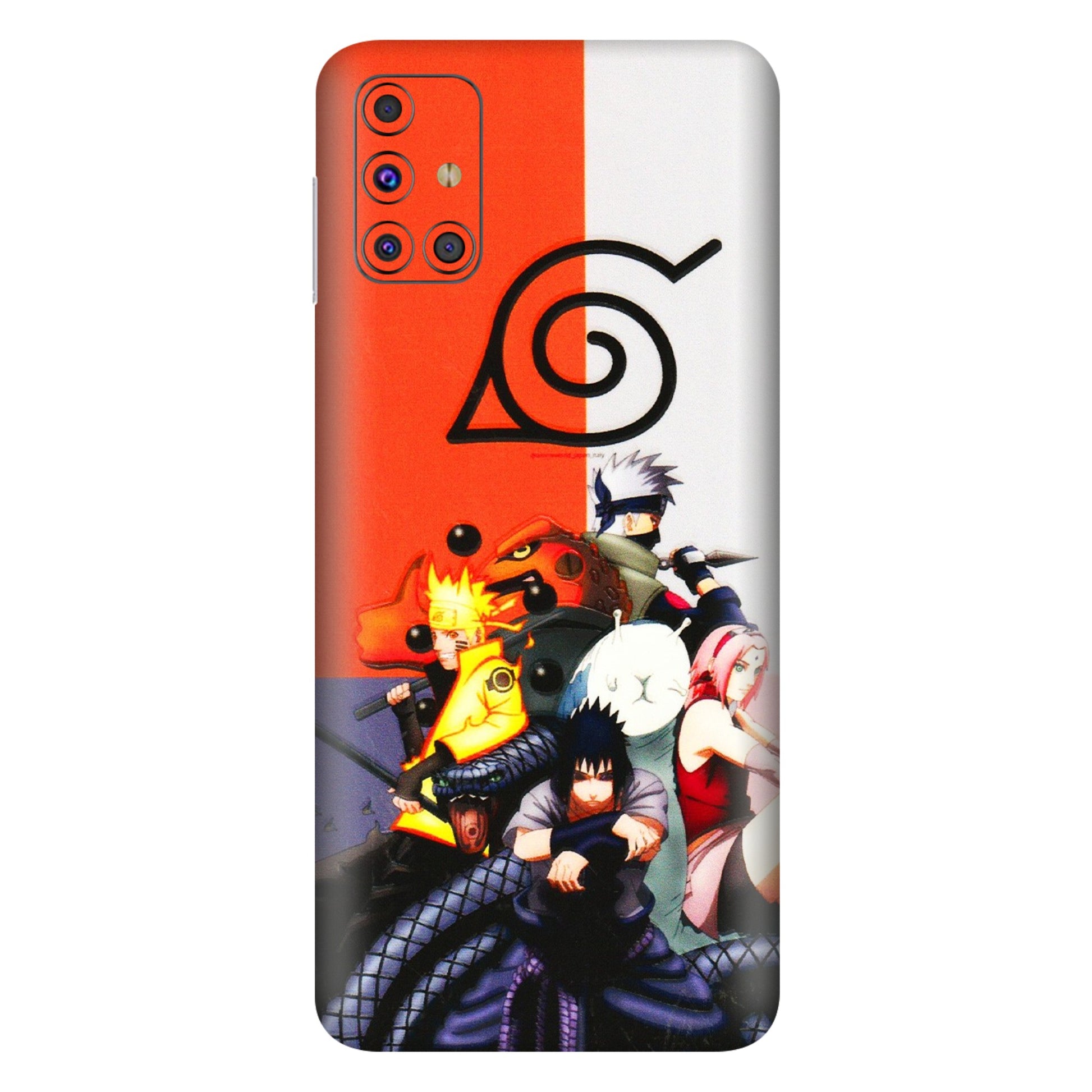 Samsung M/F/Note/Flip and C Phone Skins (All Models) - Naruto Final Fight - 3D Embossed Finish (L-33) Samsung Galaxy M31s